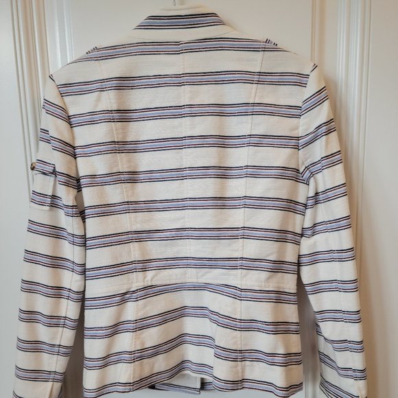 Tory Burch Sergeant Pepper Striped Jacket - Picture 7 of 15